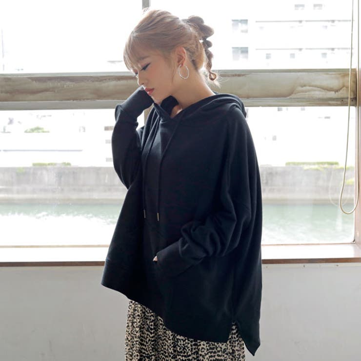 パーカー オーバーサイズ サイドスリット | 夢展望 | 詳細画像12 