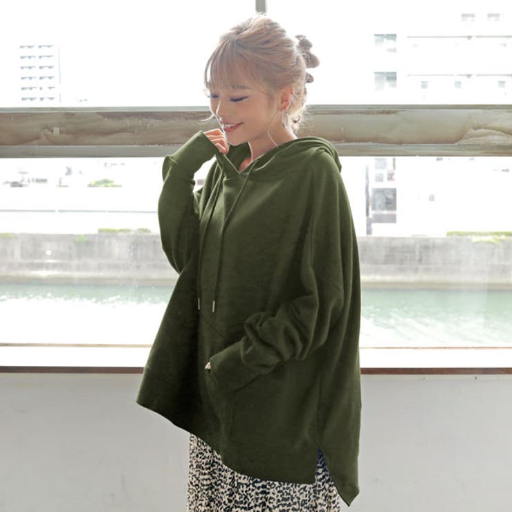 パーカー オーバーサイズ サイドスリット | 夢展望 | 詳細画像31 