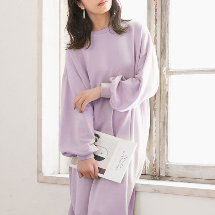 ワンピース スウェット ロング | 夢展望 | 詳細画像6 