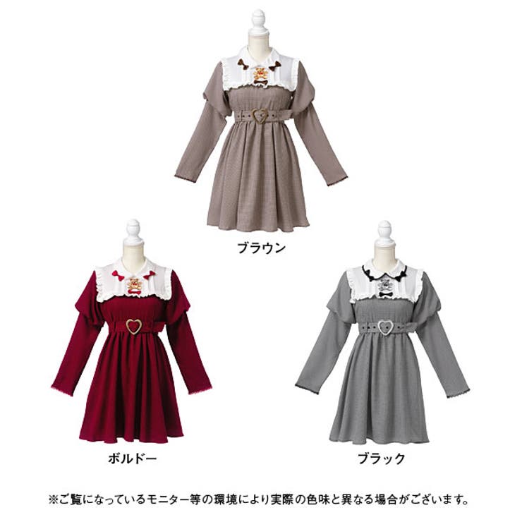 ワンピース くまさんドール 秋[品番：YU000043534]｜夢展望
