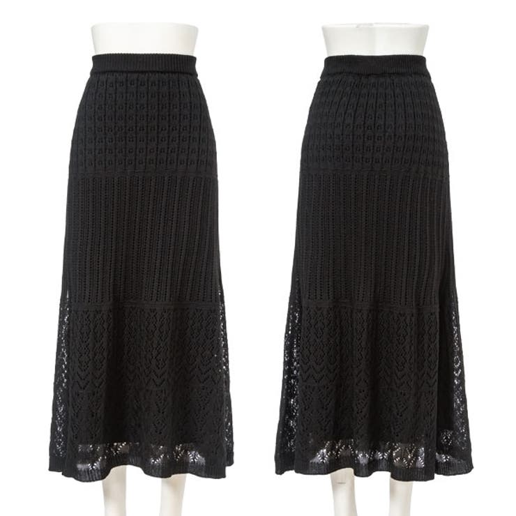 スカート かぎ針 クロシェ編み[品番：YU000043964]｜夢展望