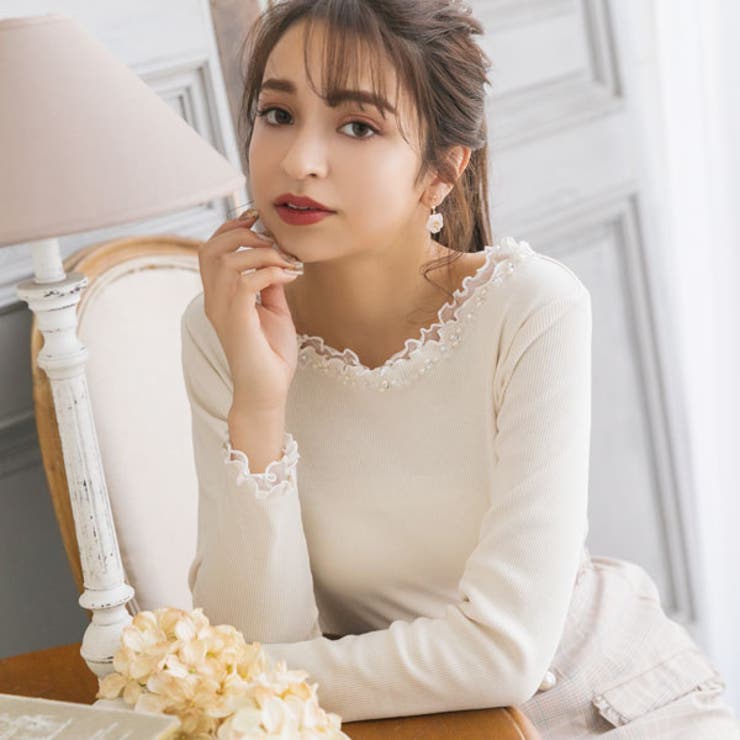 茉菜　プラダ　ビンテージ　ビーズロゴカットソー JEANASIS（ジーナシス）の「アソートビンテージROCK BIG TEE