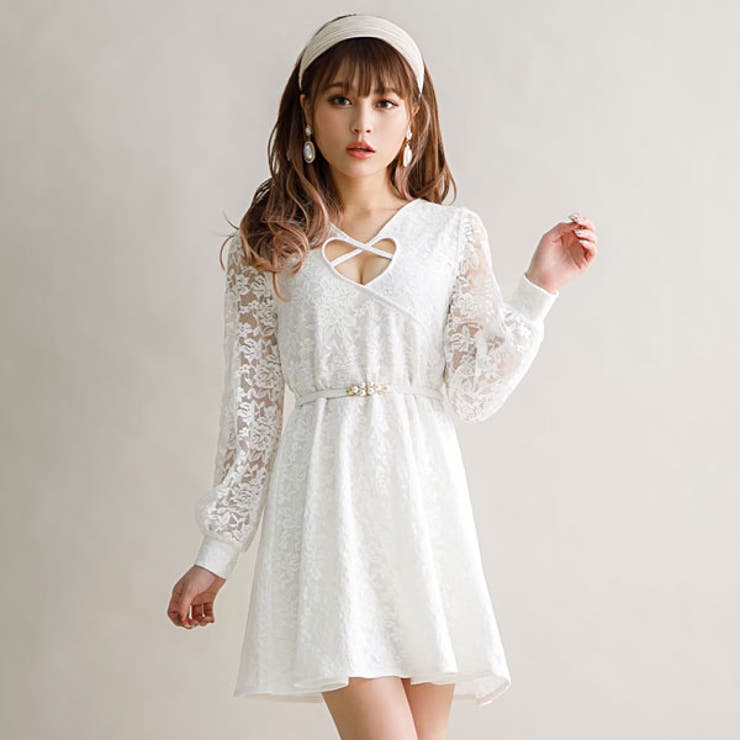 ワンピース バストハート開き レース 品番 Yu 夢展望 ユメテンボウ のレディースファッション通販 Shoplist ショップリスト