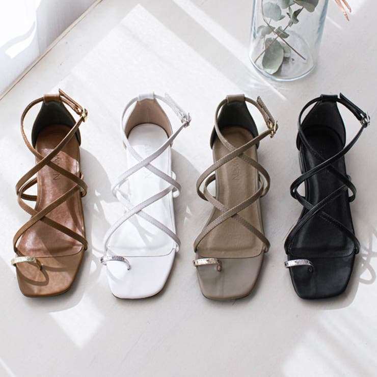 サンダル クロスライン ストラップ | 夢展望 | 詳細画像12 