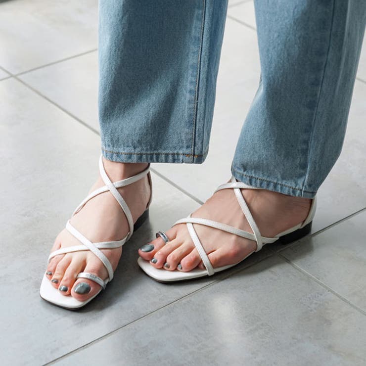 サンダル クロスライン ストラップ | 夢展望 | 詳細画像17 