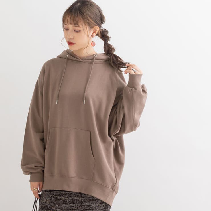 Cross charm official store | パーカー フーディ トレーナー レディース メンズ スウェット 韓国ファッション 大きいサイズ  トップス 冬 ビックシルエット ビッグパーカー プルオーバー おしゃれ 無地 ロゴ オルチャンファッション 長袖 かわいい | スウェット 