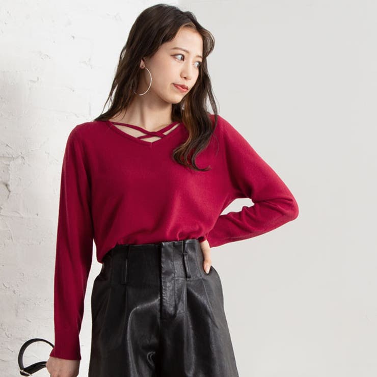 カシミヤタッチ ニット トップス 品番 Yu 夢展望 ユメテンボウ のレディースファッション通販 Shoplist ショップリスト