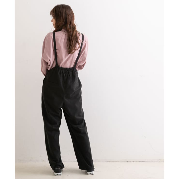 ワイドパンツ ストレッチ フェイクウール | 夢展望 | 詳細画像17 