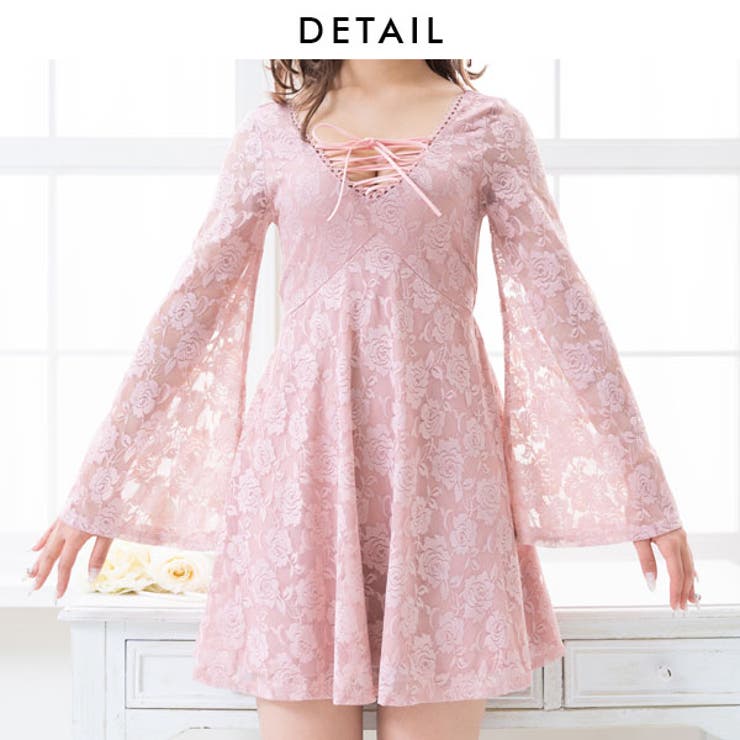 フロントレースアップレースワンピース 韓国 オルチャン 夢展望 品番 Yu 夢展望 ユメテンボウ のレディースファッション通販 Shoplist ショップリスト