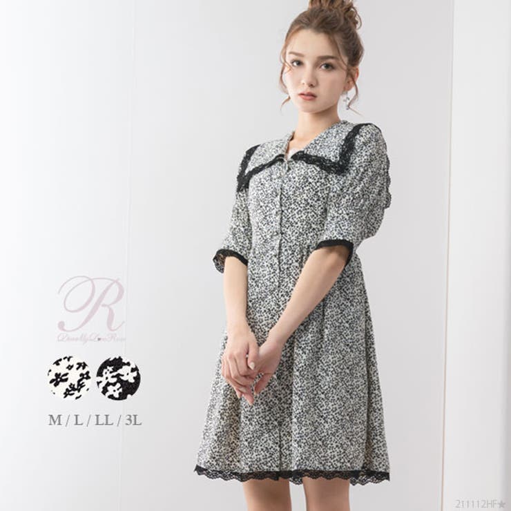 セーラー襟バックリボンワンピース 韓国 オルチャン 夢展望 品番 Yu Dearmylove ディアマイラブ のレディースファッション通販 Shoplist ショップリスト