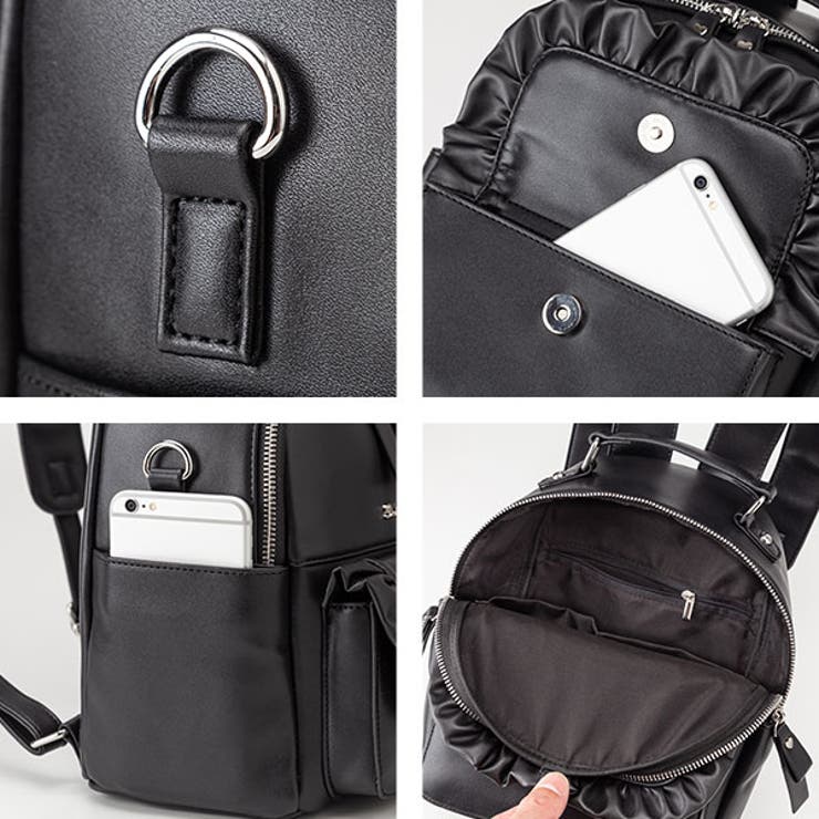 レースアップベルトリボンミニリュック 韓国 オルチャン 夢展望 | DearMyLove | 詳細画像17 