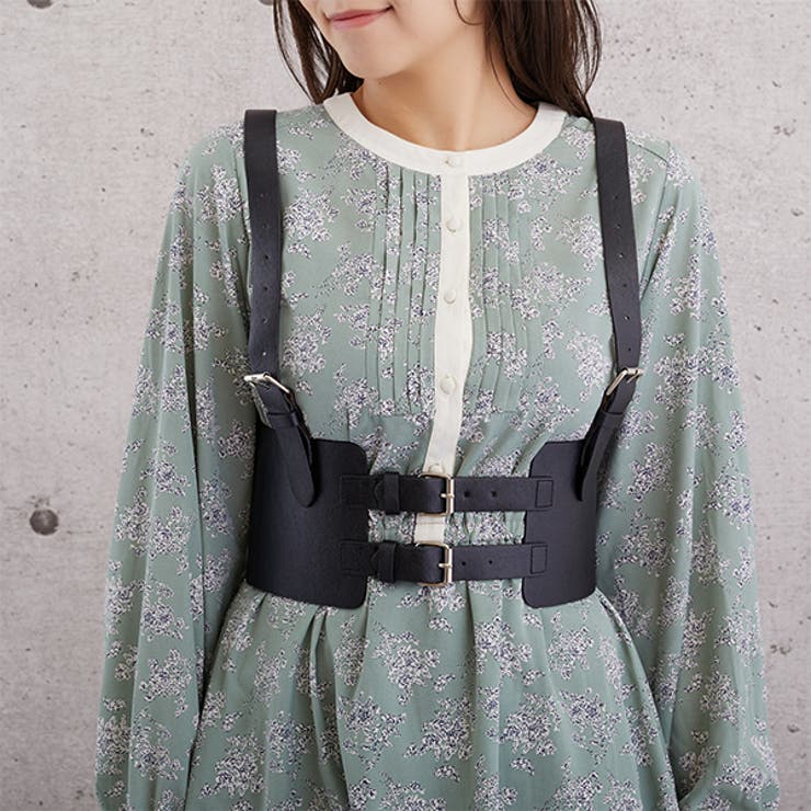Wベルトハーネス 韓国 オルチャン 夢展望 Sl 品番 Yu 夢展望 ユメテンボウ のレディースファッション 通販 Shoplist ショップリスト