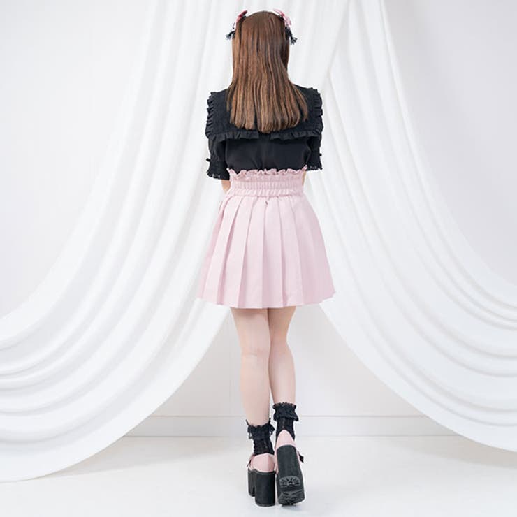 3連バックルベルトプリーツスカート 韓国 オルチャン 夢展望 | DearMyLove | 詳細画像10 