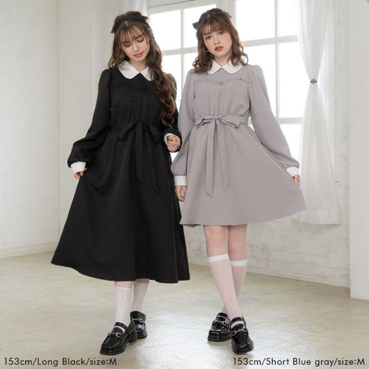 ミニ襟クラシカルワンピース 韓国 オルチャン 夢展望 品番 Yu Dearmylove ディアマイラブ のレディースファッション通販 Shoplist ショップリスト