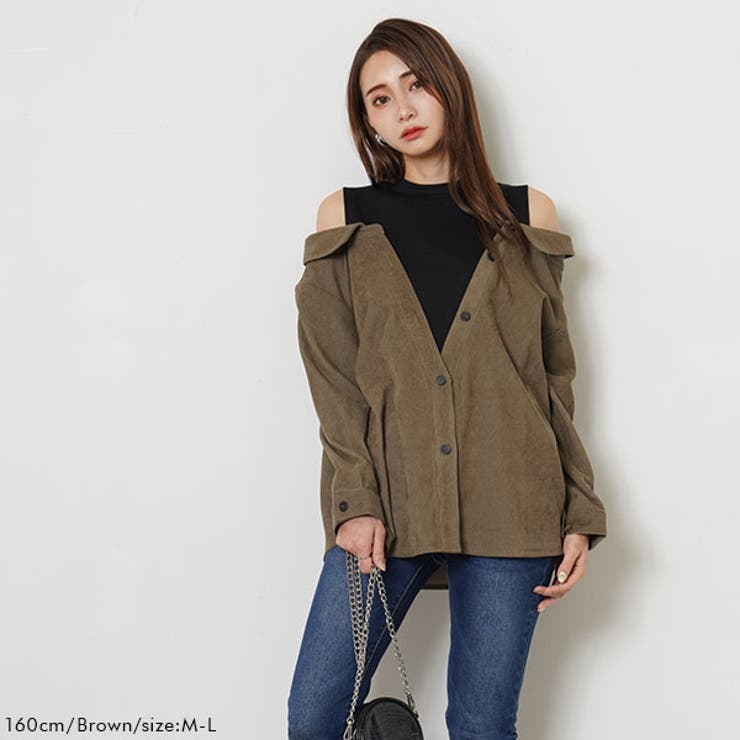 レイヤード風ドッキングシャツ 韓国 オルチャン 夢展望 | 夢展望 | 詳細画像3 