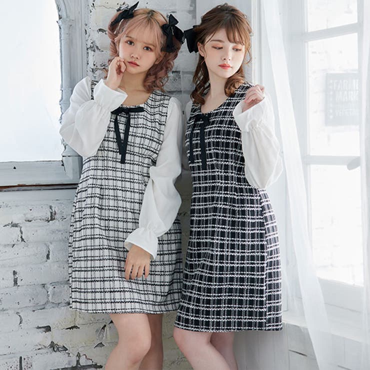 超目玉 12月 韓国発 ワンピース ワンピース ツイード ワンピース Www Solidarite Numerique Fr