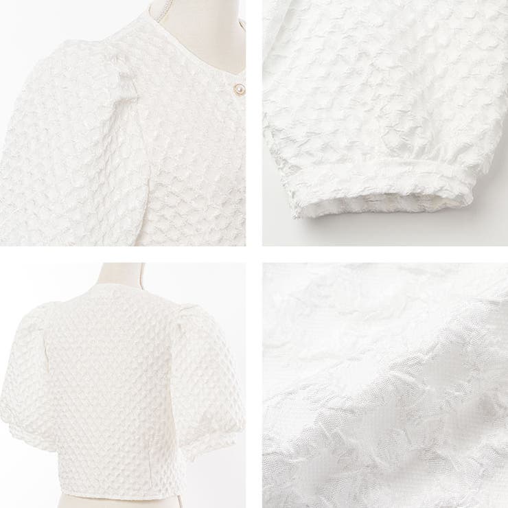 ぽこぽこカーディガンブラウス 量産型 地雷系 夢展望 | DearMyLove | 詳細画像14 