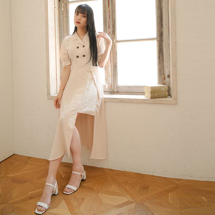 [THEAIRTOWN] SUZUME ROSE LACE ワンピース★韓国★レディース★ piping lace switching dress – BUNNY APARTMENT