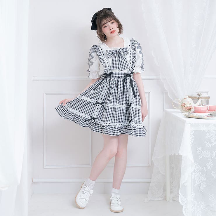 ハートパールダブルリボンパンプス 量産型 地雷系 夢展望 | DearMyLove | 詳細画像3 