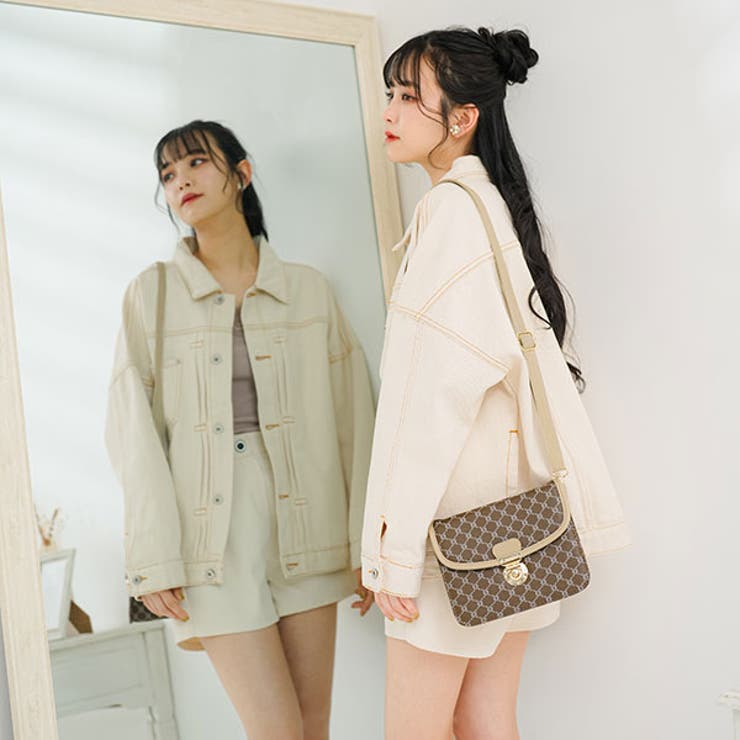 モノグラムショルダーバッグ 韓国 オルチャン 夢展望[品番