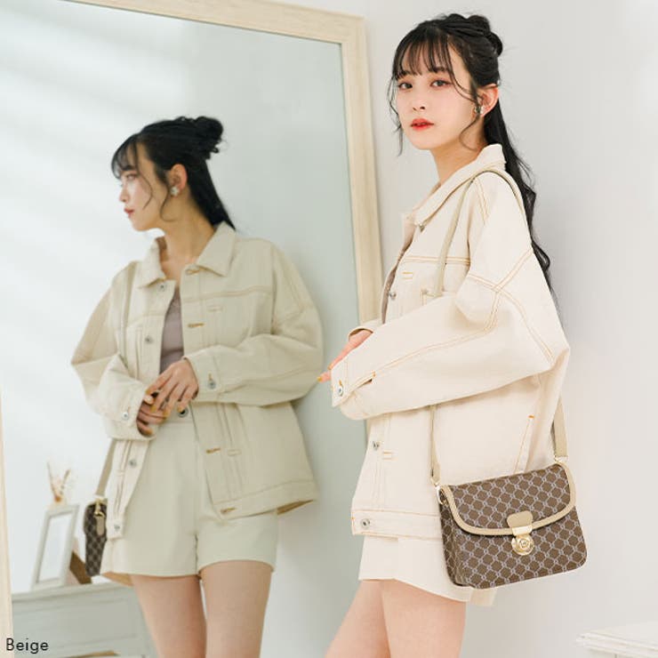 モノグラムショルダーバッグ 韓国 オルチャン 夢展望[品番