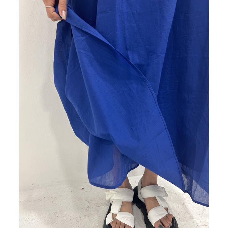 インド綿スキッパーロングワンピース 韓国 夢展望 bohmal | 夢展望 | 詳細画像49 