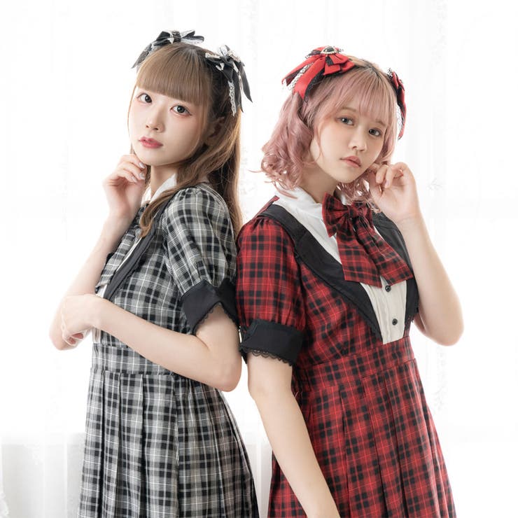 アイドルレースリボンワンピース 量産型 地雷系 夢展望 | DearMyLove | 詳細画像7 