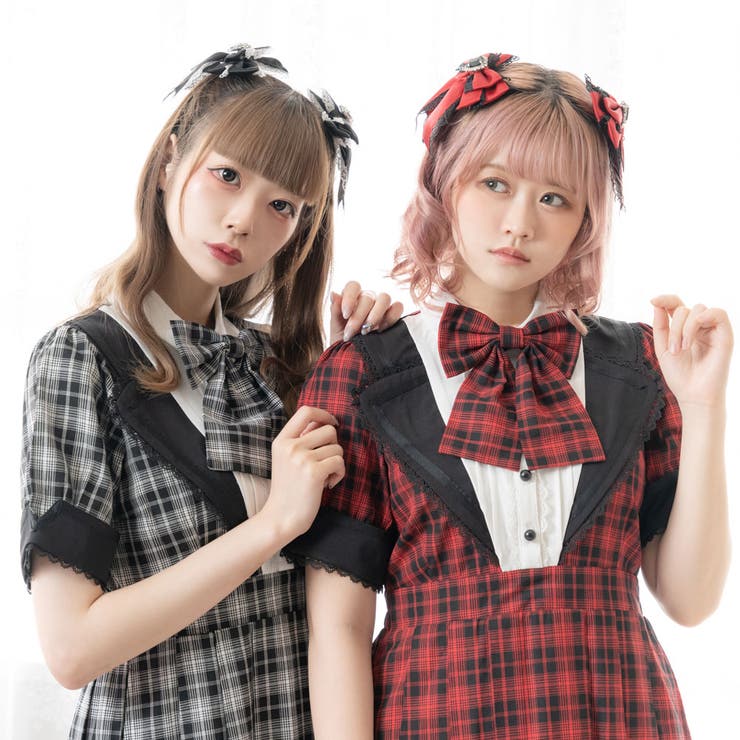 アイドルレースリボンワンピース 量産型 地雷系 夢展望 | DearMyLove | 詳細画像8 