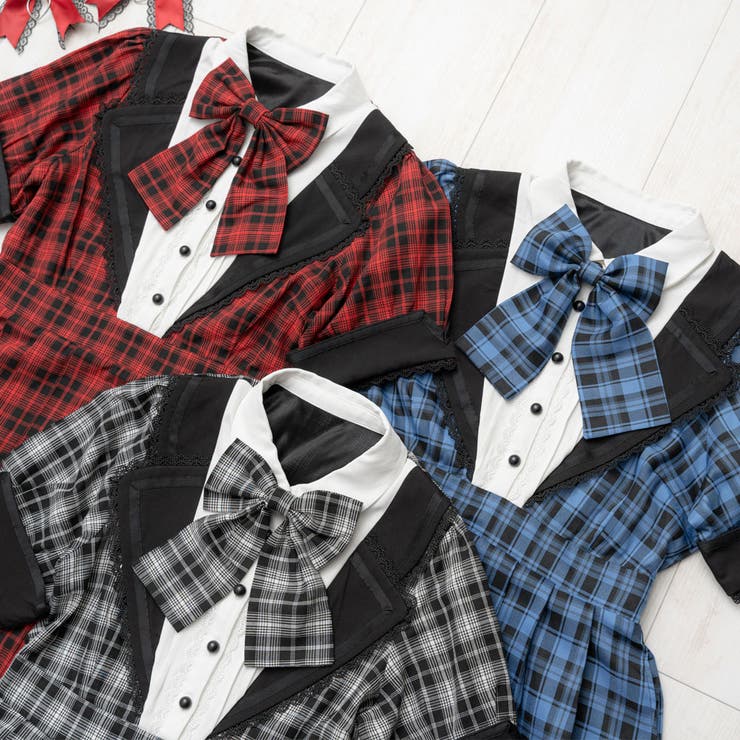 アイドルレースリボンワンピース 量産型 地雷系 夢展望 | DearMyLove | 詳細画像15 