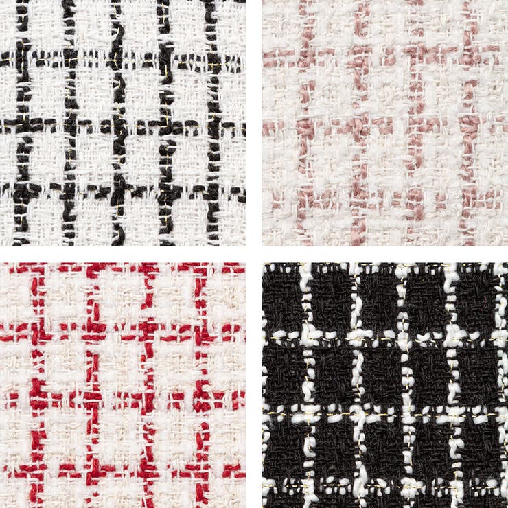 ハートビジューフリルツイードスカート 量産型 地雷系 夢展望 | DearMyLove | 詳細画像25 