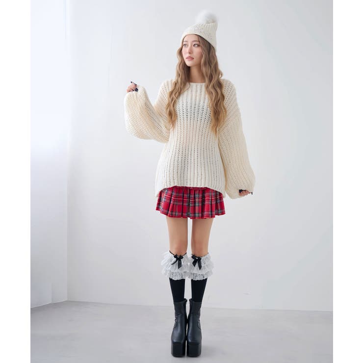 12cm厚底ストレッチショートブーツ 韓国 夢展望 ギャル ガーリー アイドル | 夢展望 | 詳細画像15 