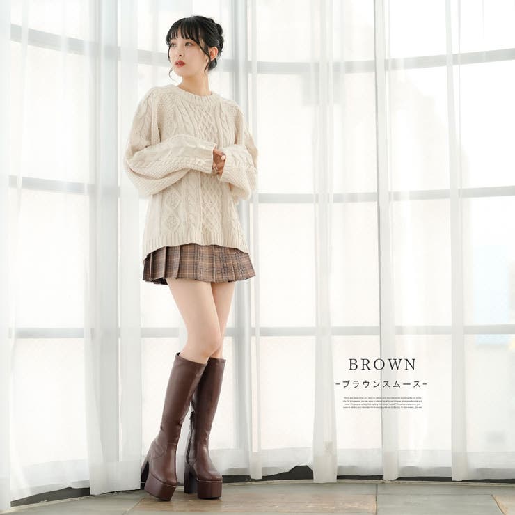 厚底ストレッチフィットロングブーツ 韓国 夢展望 ギャル 厚底ストレッチフィットロングブーツ 韓国 夢展望 ギャル