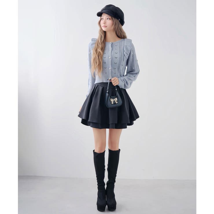 ハイウエストティアードスカパン 韓国 夢展望 | 夢展望 | 詳細画像11 