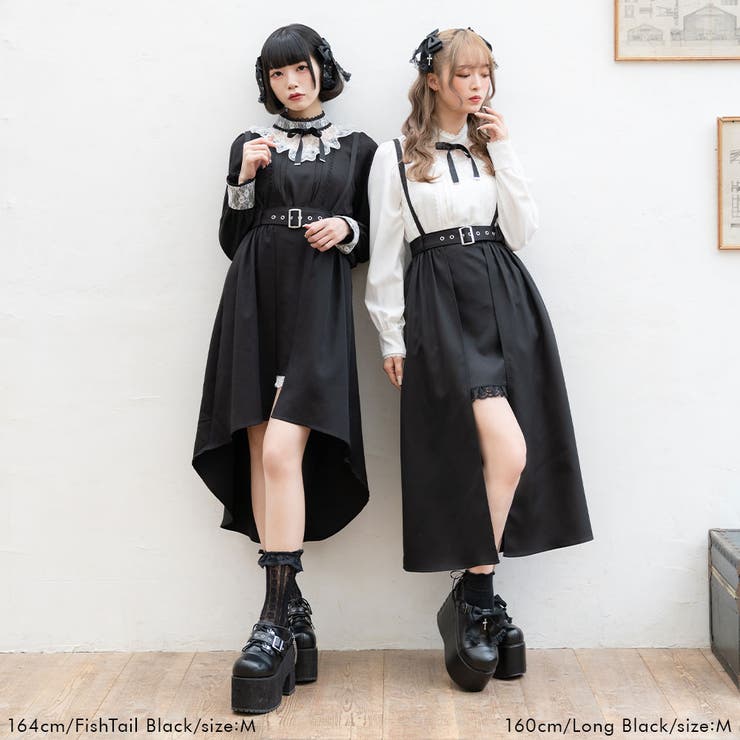 量産型 ゴスロリ 地雷 DEAR MY LOVE ブラックプラットフォーム