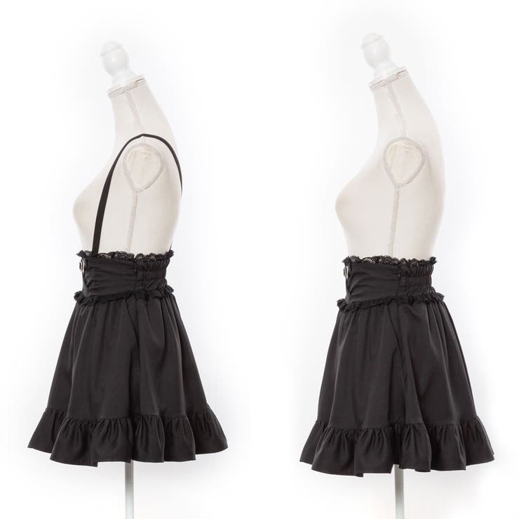 選べる丈キラキラハートクロスベルトスカート 量産型 地雷系 夢展望 | DearMyLove | 詳細画像18 