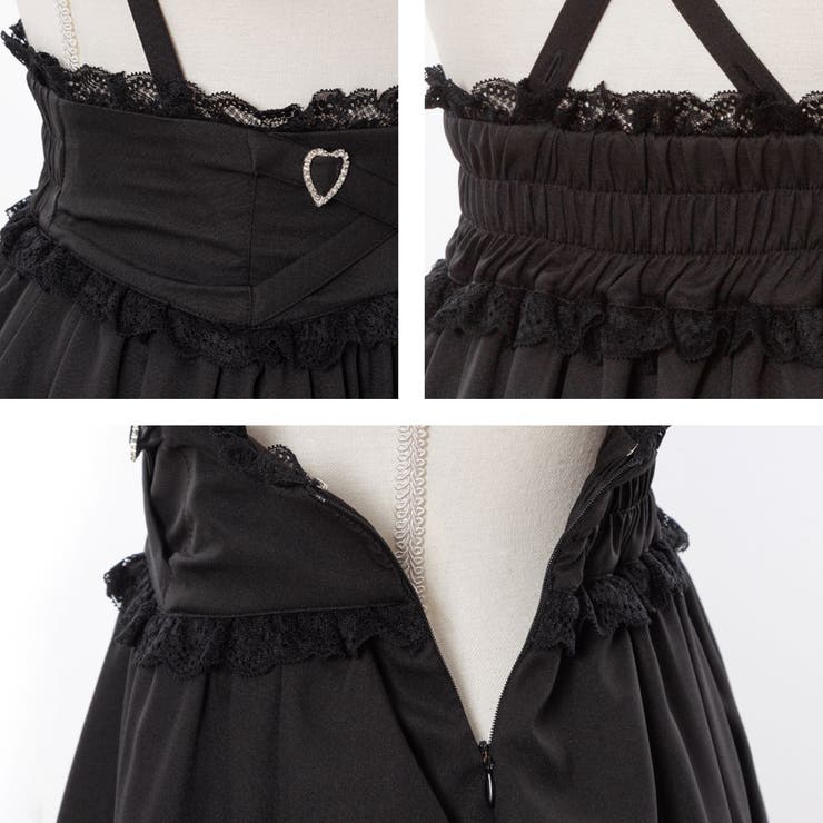 選べる丈キラキラハートクロスベルトスカート 量産型 地雷系 夢展望 | DearMyLove | 詳細画像23 