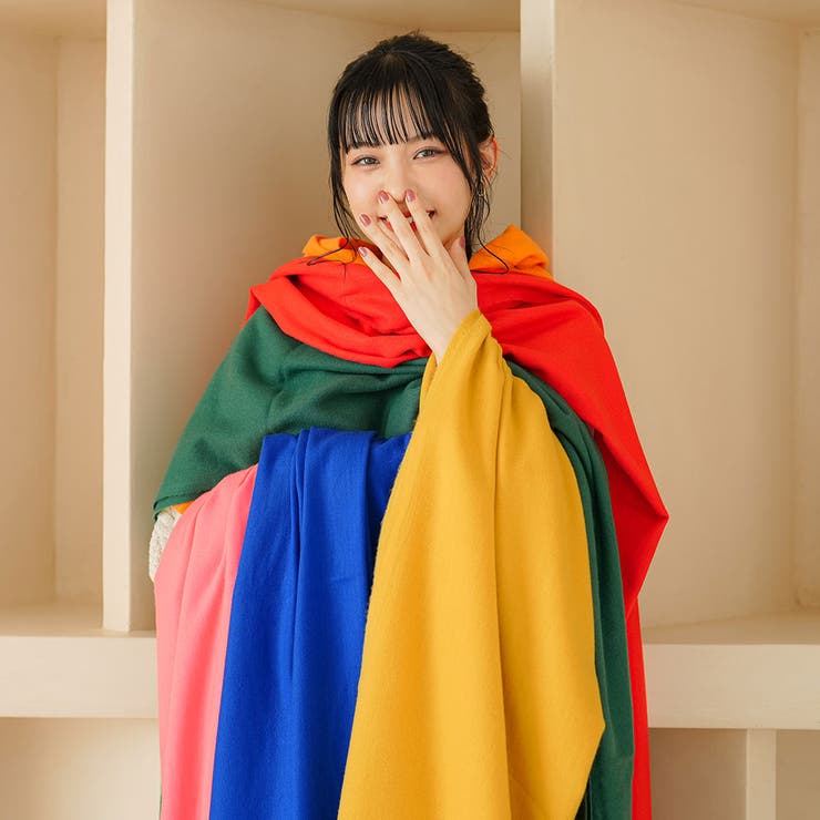 カラバリ大判無地ストール 韓国 夢展望 | 夢展望 | 詳細画像30 