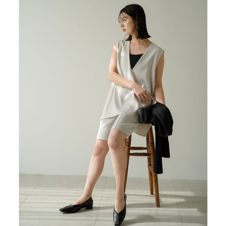 ショルダータックVネックベスト 韓国 夢展望 | 夢展望 | 詳細画像11 