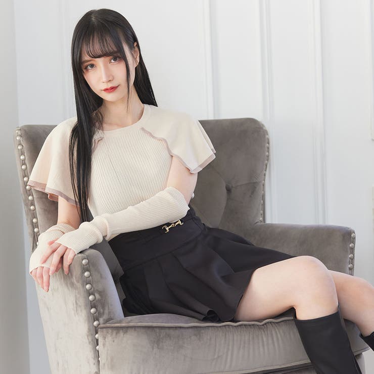 Dressyケープトップス 量産型 地雷系 夢展望 | DearMyLove | 詳細画像2 