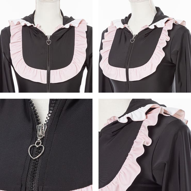 うさ耳ワンピースラッシュガード 量産型 地雷系 夢展望 | DearMyLove | 詳細画像26 