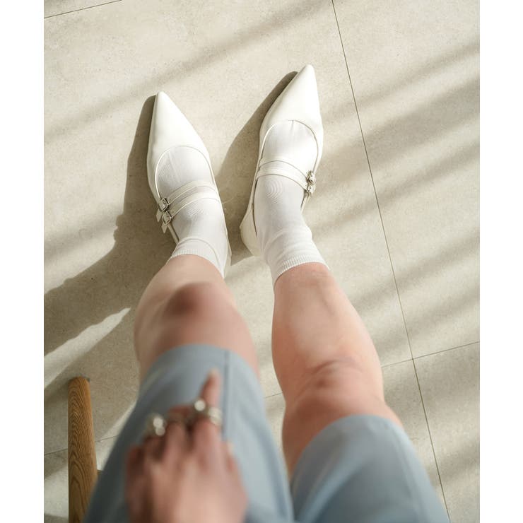 ダブルストラップパンプス 韓国 夢展望 | 夢展望 | 詳細画像5 