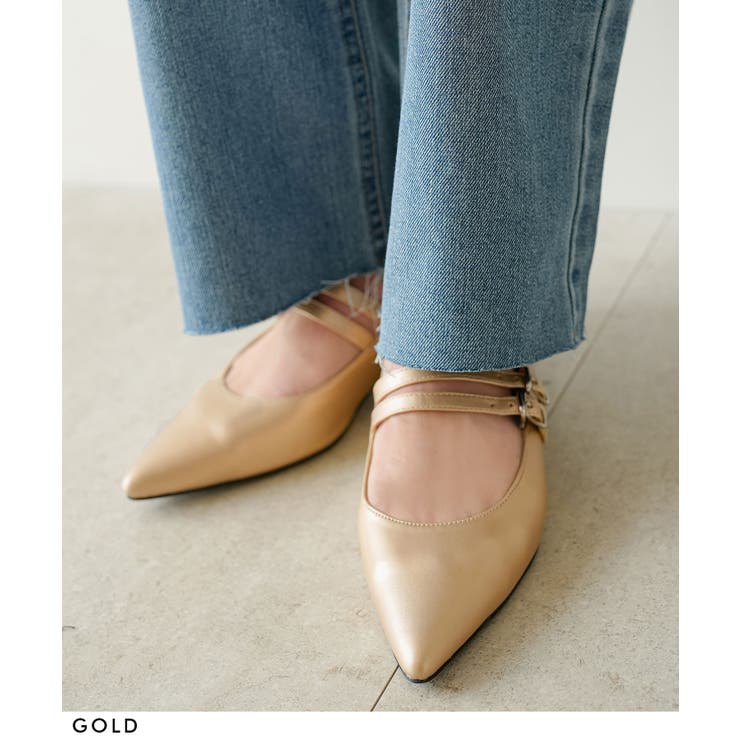 ダブルストラップパンプス 韓国 夢展望 | 夢展望 | 詳細画像8 