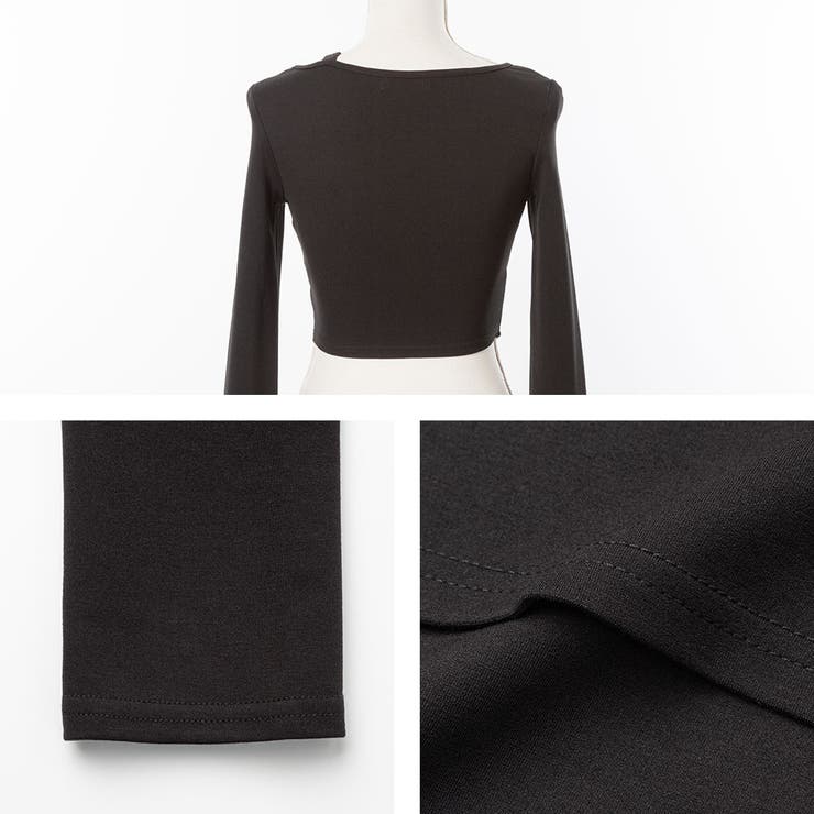 アシンメトリーレイヤードカットソー 量産型 地雷系 夢展望 | DearMyLove | 詳細画像13 