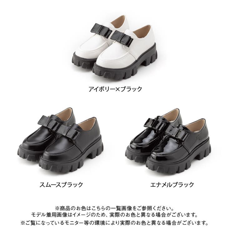 トラックソールリボンローファー 量産型 地雷系 夢展望 | DearMyLove | 詳細画像16 