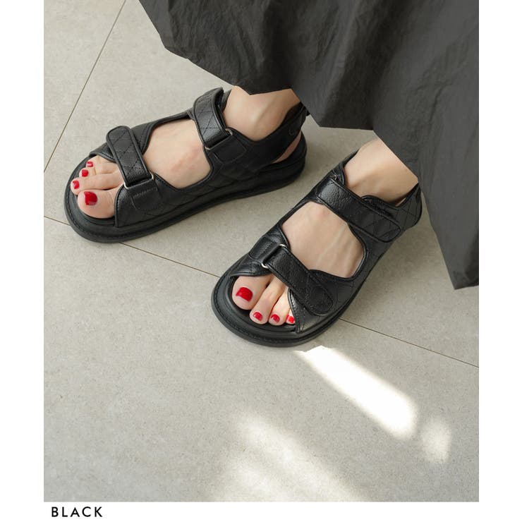 キルティングスポーツサンダル 韓国 夢展望 | 夢展望 | 詳細画像8 