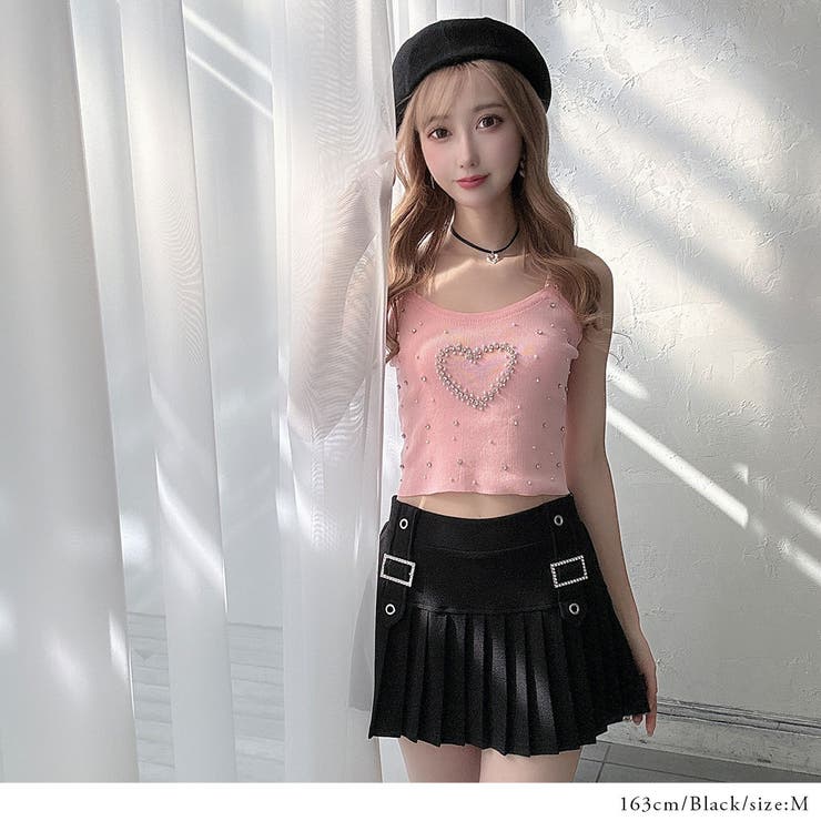 ハーネス×プリーツミニスカート 韓国 夢展望 | 夢展望 | 詳細画像5 