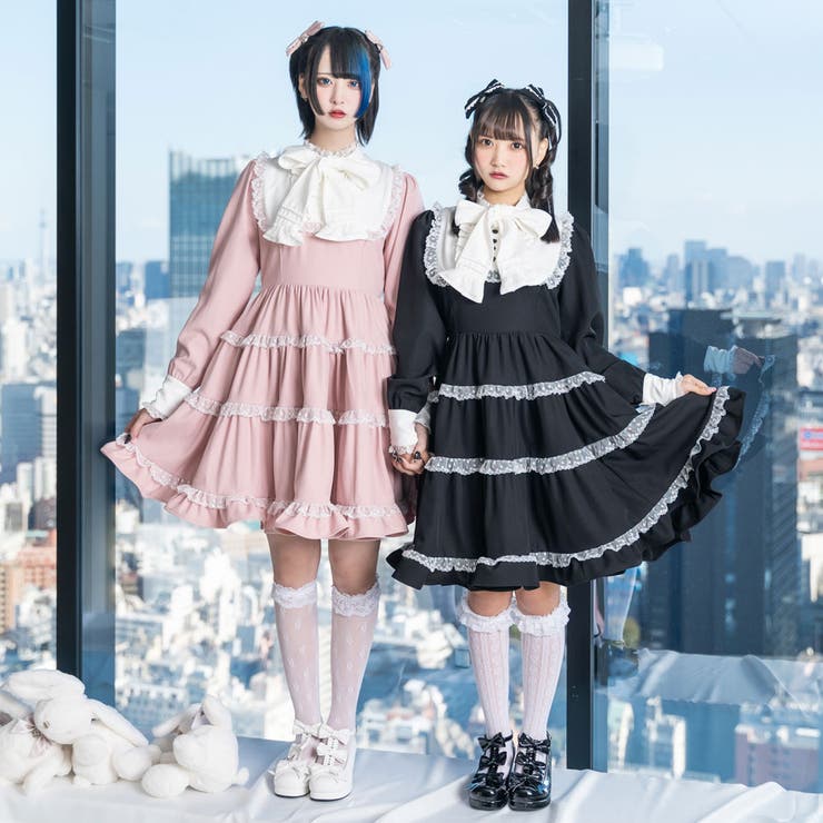 DearMyLoveEmilyエミリーフリルワンピース middle 4L-① エミリーフリルワンピース middle M-3L – レディース