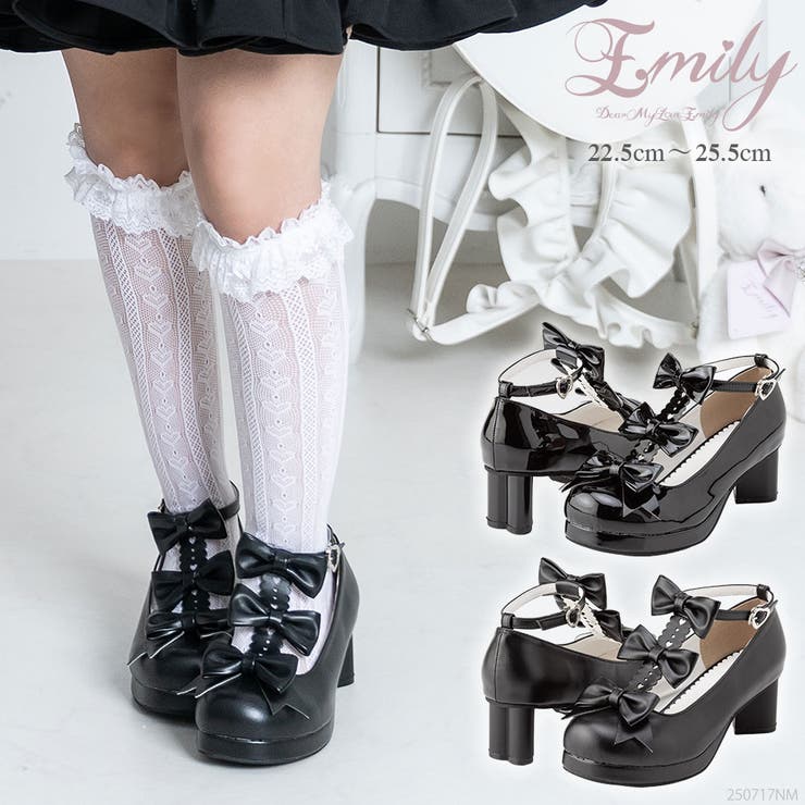 レア！夢展望Dearyハートヒールサンダル　リボン レア！夢展望Dearyハートヒールサンダル リボン