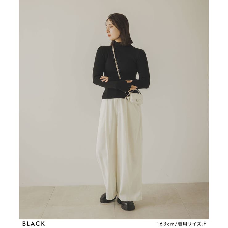 リブタートルニット 韓国 夢展望 | 夢展望 | 詳細画像30 
