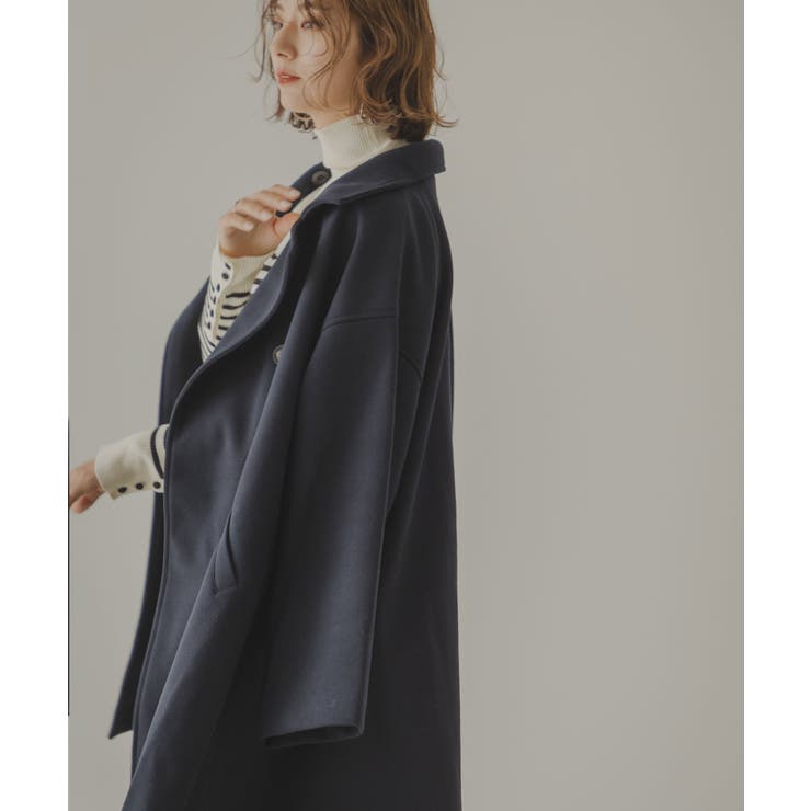 スタンドカラーミドルフレアコート 韓国 夢展望 | 夢展望 | 詳細画像19 